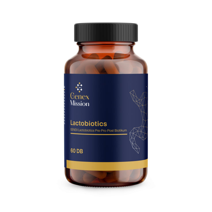 Genex Lactobiotics Pre-Pro-Post Biotikum 60 db